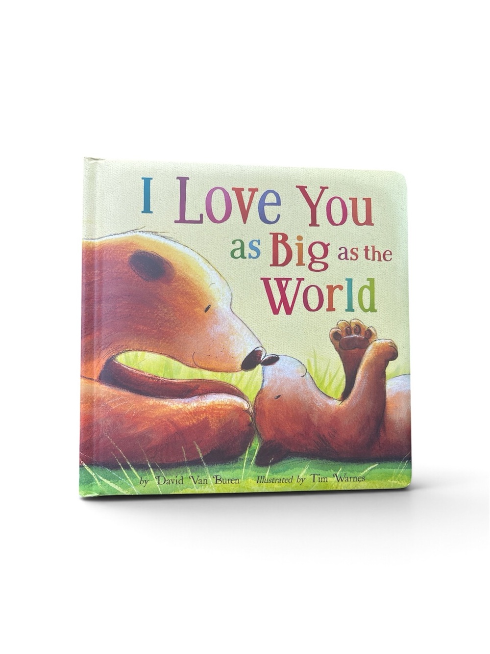 I Love You as Big as the World - Children's Board Book nwot